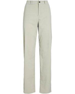 Jack Wolfskin Khaki Pants Polyester, Elastane - Gray