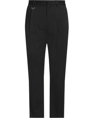 Paolo Pecora Trousers Lyocell, Cotton - Black