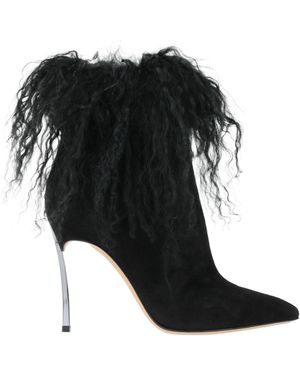 Casadei Ankle Boots Leather - Black