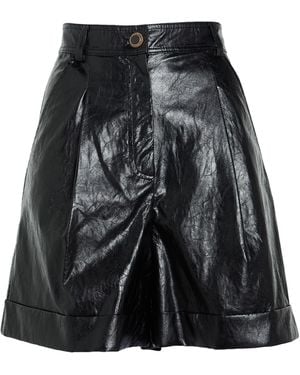 ショートパンツ Marella Leather Bermuda Capsule Shorts Marella Leather Bermuda Capsule Shorts | ShopSimon