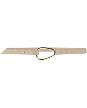 VAINCOURT Belt Leather - White
