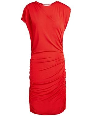 8pm Mini Dress Viscose, Elastane - Red