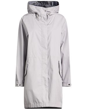 Moorer Overcoat & Trench Coat Cotton, Polyester - Gray