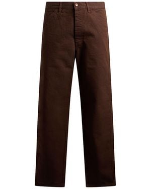 Tela Genova Trousers Cotton - Brown