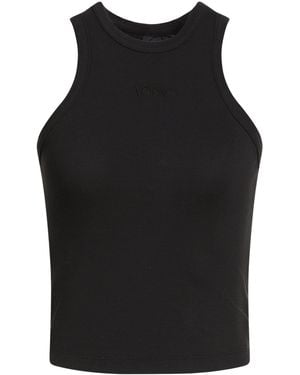 DISCLAIMER Tank Top Cotton, Elastane - Black