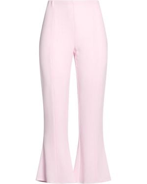Blumarine Light Trousers Viscose, Elastane - Pink