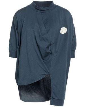 Herno Slate T-Shirt Cotton - Blue