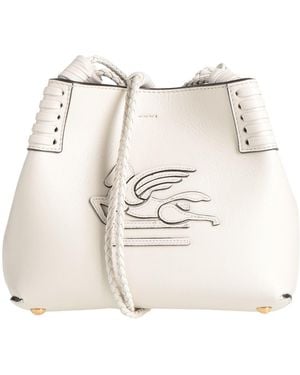 Etro Light Cross-Body Bag Leather - Natural