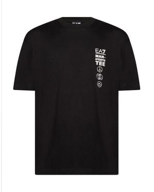 EA7 T-Shirt Cotton - Black