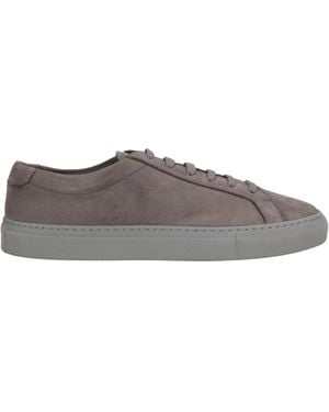 Moorer Trainers Leather - Grey