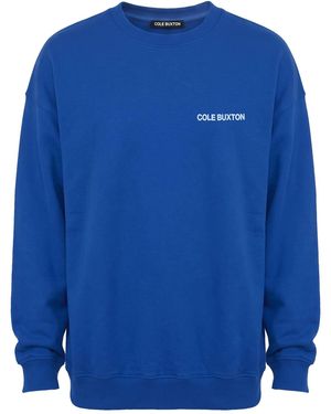 Cole Buxton Sweatshirt Cotton - Blue