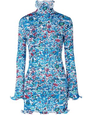 Givenchy Mini Dress Polyester - Blue