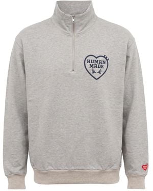 Human Made Light Sweatshirt Cotton - Gray