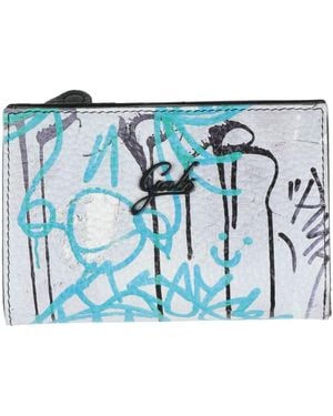 Gabs Azure Wallet Calfskin - Blue