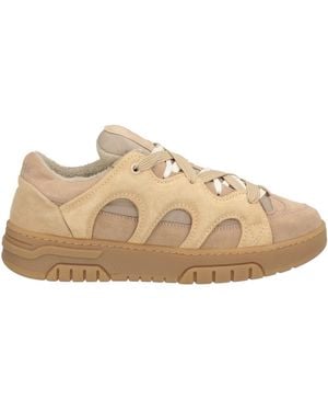 Santha Camel Trainers Leather - Natural