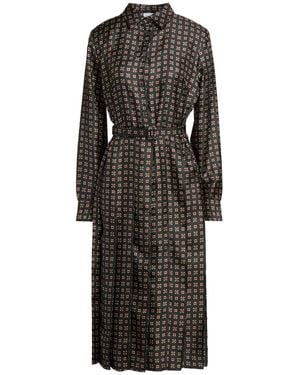 P.A.R.O.S.H. Midi-Kleid - Schwarz