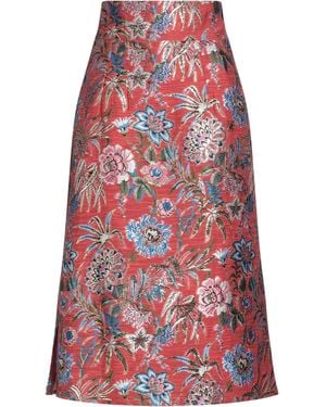 Dolce & Gabbana Midi Skirt - Red
