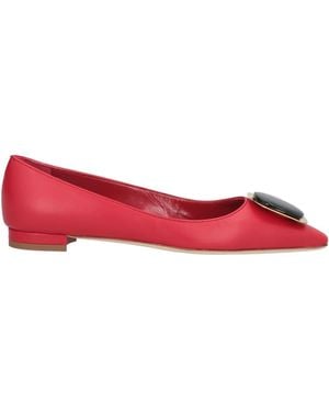 Manolo Blahnik Ballerina - Rot