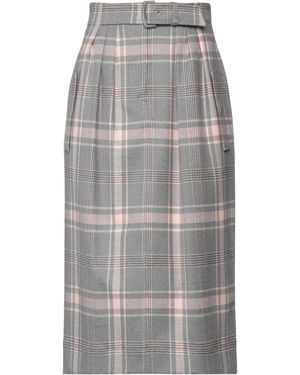Alberta Ferretti Midi Skirt - Grey