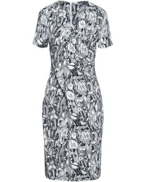 Peserico Midi Dress - Gray
