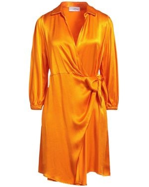Soallure Mini Dress Viscose - Orange