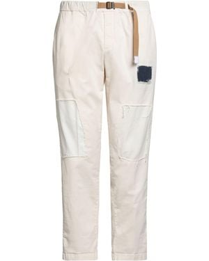 White Sand Pants Cotton, Elastane - White