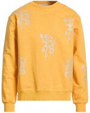 Backsideclub Sweatshirt Cotton - Yellow