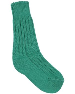 The Elder Statesman Dark Socks & Hosiery Cashmere - Green