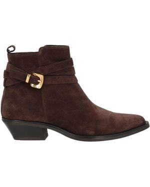 Carmens Ankle Boots Leather - Brown