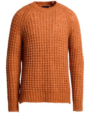 Roberto Collina Sweater Baby Alpaca Wool, Nylon, Wool - Orange