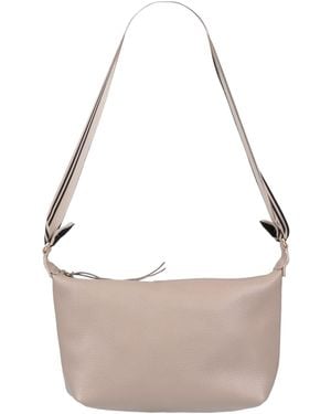 Anita Bilardi Shoulder Bag Bovine Leather, Cotton - Brown