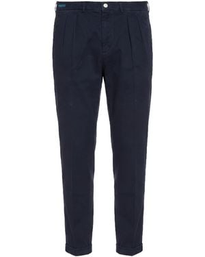 Boglioli Pants Cotton, Elastane - Blue