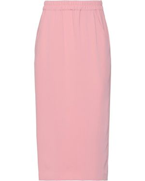 Semicouture Midi Skirt - Pink