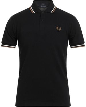 Fred Perry Polo Shirt Cotton - Black