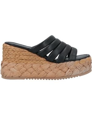 Emanuélle Vee Espadrilles Soft Leather - Brown