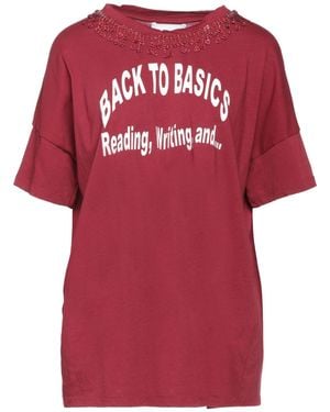 Brand Unique Brick T-Shirt Cotton - Red