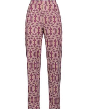 Niu Trousers Viscose, Polyamide, Metallic Fibre, Elastane - Red