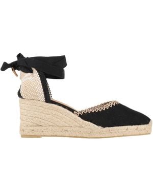 Castañer Espadrilles Textile Fibres - Black