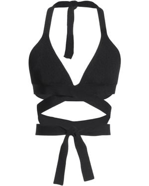 Pierantonio Gaspari Top Viscose, Polyamide - Black