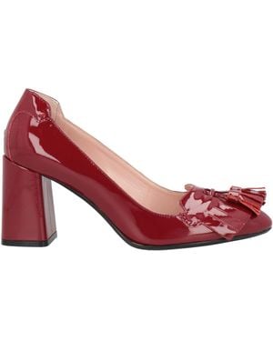 ADELIA Court Shoes Leather - Red