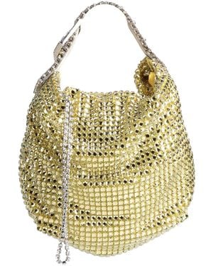 Gedebe Handbag Textile Fibres - Metallic