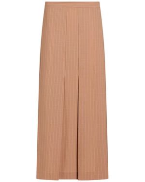 Semicouture Midi-Rock - Braun