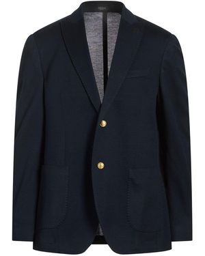 BRERAS Milano Midnight Blazer Cotton - Blue