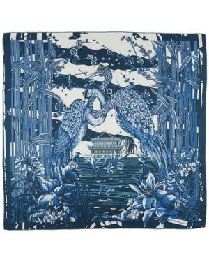 Ferragamo Scarf - Blue
