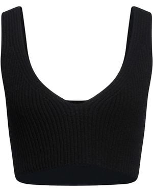 Erika Cavallini Semi Couture Top - Schwarz