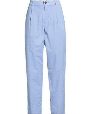 TRUE NYC Light Pants Cotton, Elastane - Blue