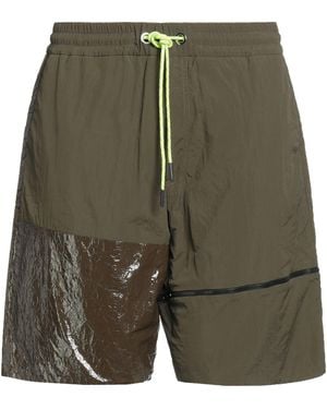Iceberg Shorts & Bermuda Shorts Polyamide, Cotton - Green