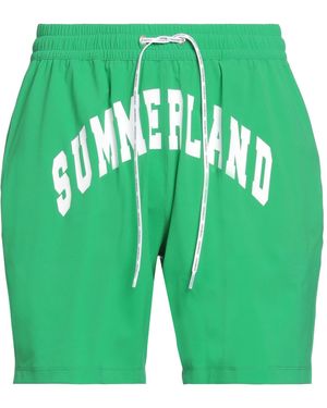 NAHMIAS Shorts & Bermuda Shorts Polyamide, Elastane - Green
