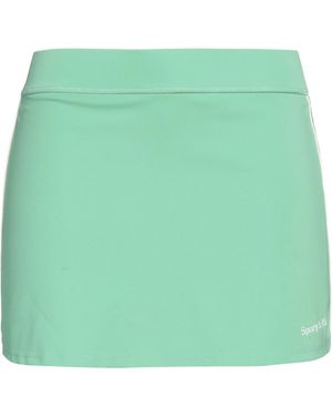 Sporty & Rich Mini Skirt Polyester, Elastane - Green