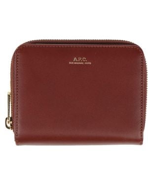 A.P.C. Billetera - Rojo